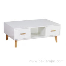 White Coffee Desk For Office or Living Room